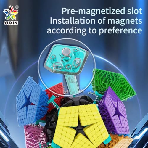 Image of YuXin HuangLong 8x8 Kilominx Speed Cube | World's First 8-Layer Dodecahedron Shape Mod | Professional Stickerless Royal Kilominx, Sculpted Grip & Anti-Pop Design, Expert Level Logic Puzzle