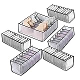 TELA SUAVE - El organizador de ropa interior está hecho de nailon de alta calidad y tela Oxford, suave y ligero pero duradero y mantiene su forma incluso cuando está vacío. La estructura de malla transpirable crea un ambiente ventilado.