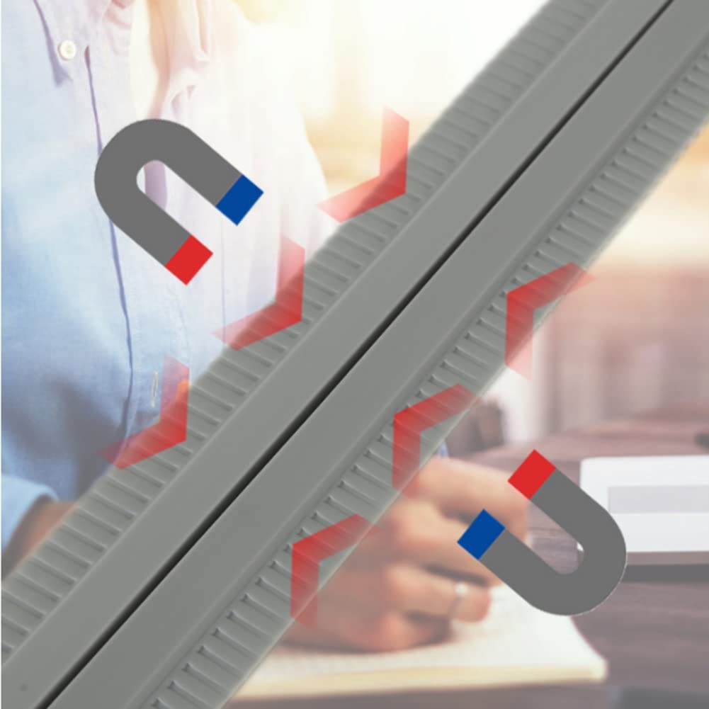 Rideau De Porte Magnétique PVC Transparent 2 Mm - Auto-Aimant, Coupe-Vent, Garde Chaleur - Pour Bureau, Commerce, Maison