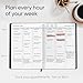 2026 Planner Weekly and Monthly – Hourly Appointment Book 2026 – Softcover, Twin-Wire Binding – Teacher Planner, Simple Design for Productivity – January 2026 to December 2026, 8.5 x 11
