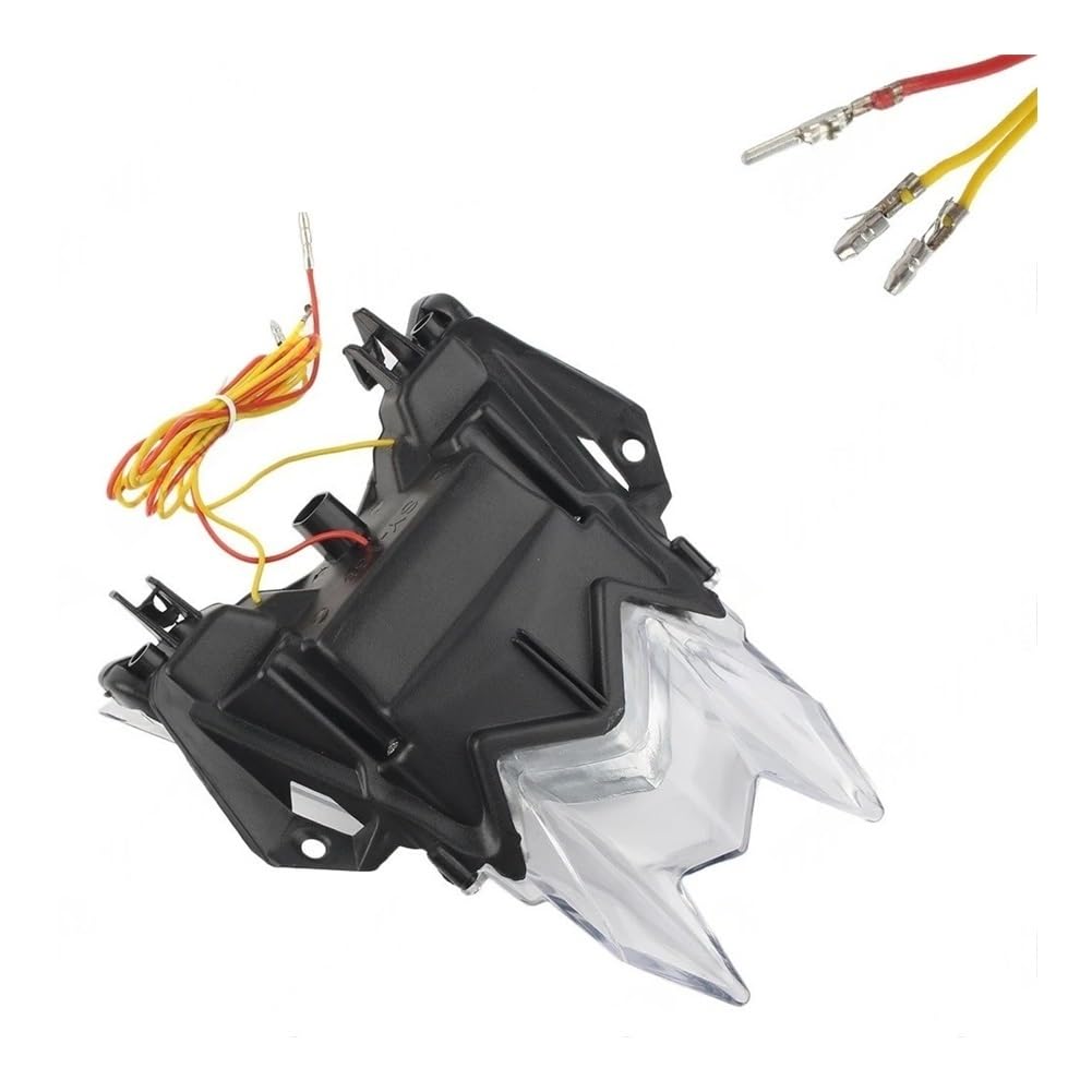 Faro posteriore Moto Accessori per moto, indicatori di direzione posteriori a LED integrati, luce stop posteriore per S1000RR S1000R HP4 2018, 2019, 2020