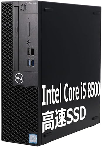 �y�����ςݕi�z DELL �f�X�N�g�b�v�p�\�R�� OptiPlex 3060 ��8���� Core i5-8500/ ��e�ʃ����� ���� SSD + HDD 500 GB/�L��LAN/DVD-ROM/HDMI/Windows 11 (�����ςݕi) (������ 8