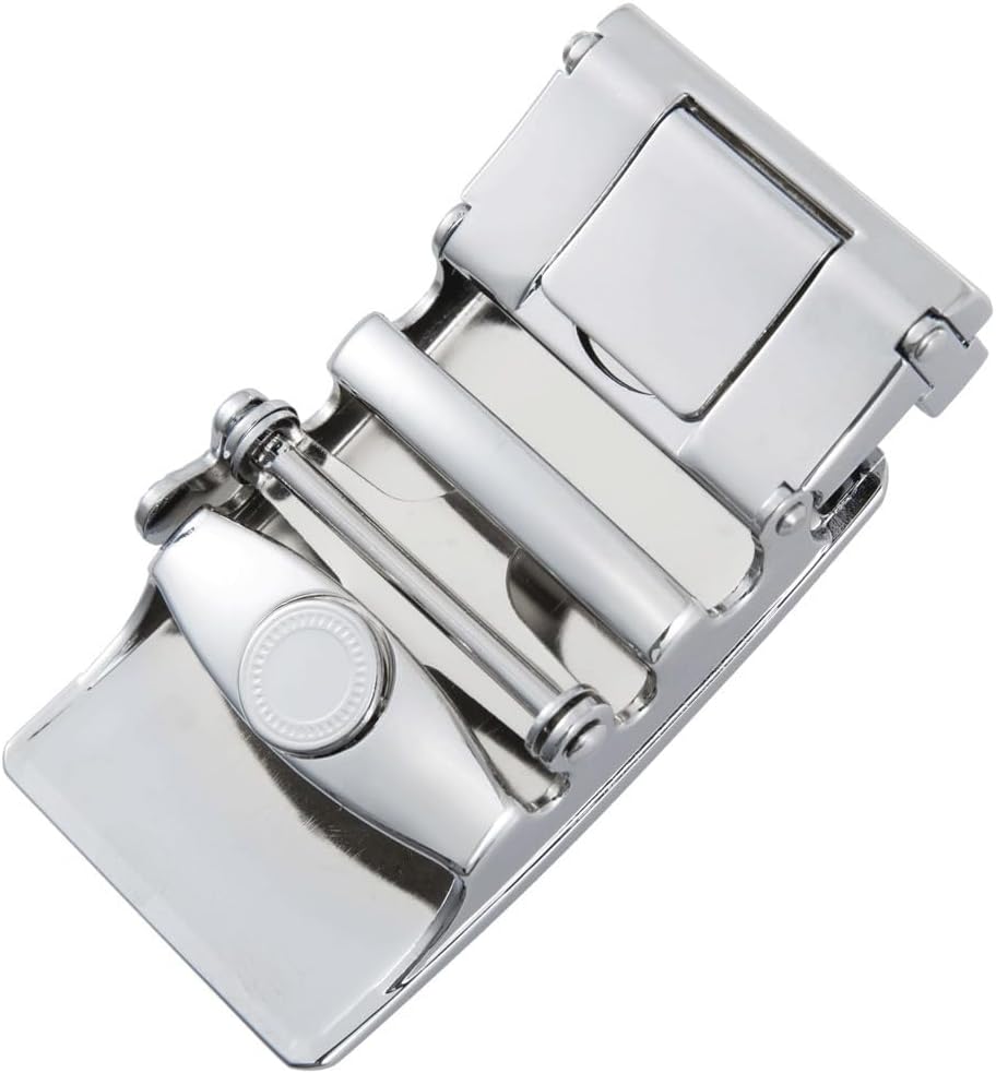 Belt Buckle Men's Automatic Business Pants