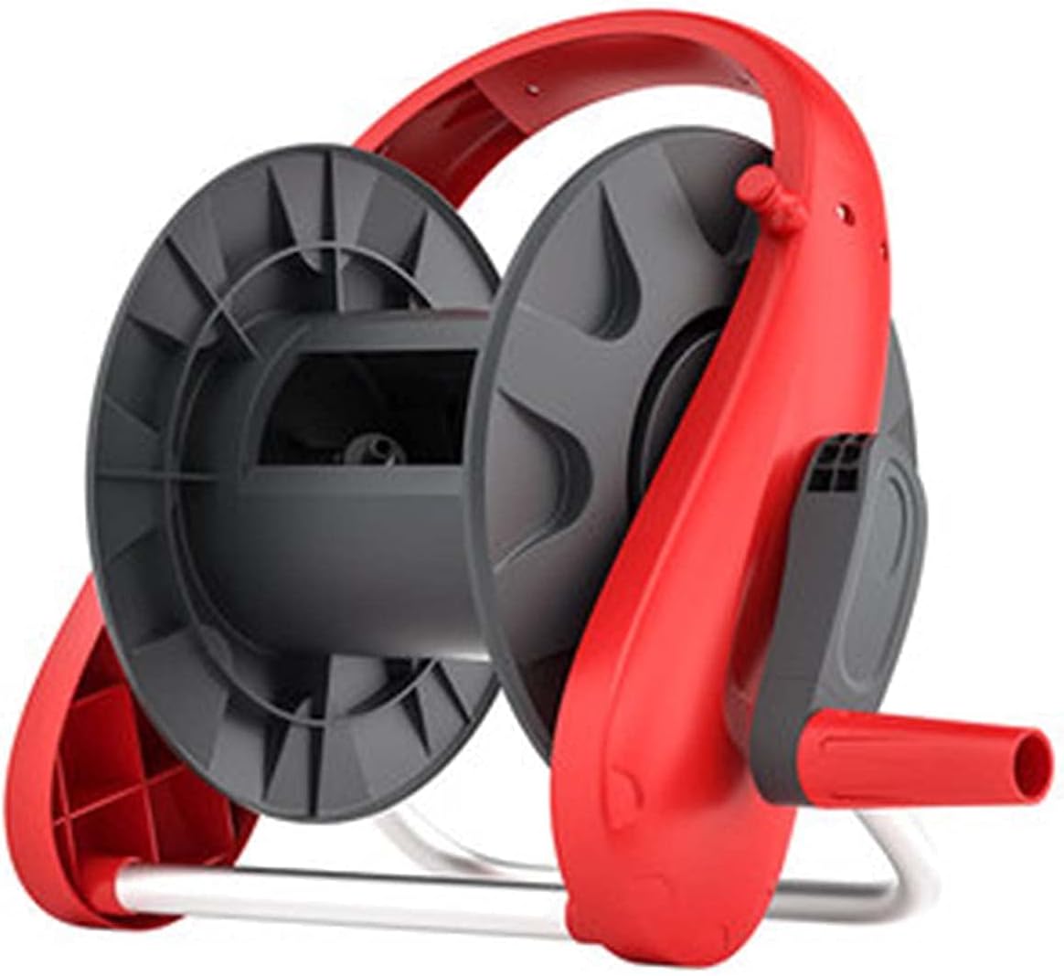 水道管ホースリール 庭の芝生の農場のテラスのために引き込み式の壁および床に取り付けられた装飾的な庭 黄色 半額