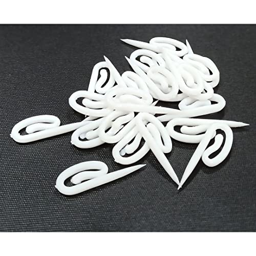 FAPBADRI Fish Hook for Curtain Channel/Track - 100 Pieces