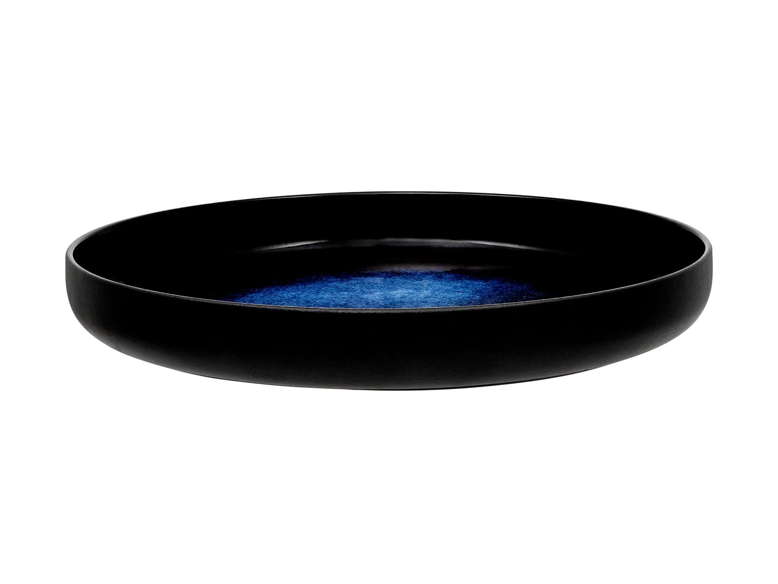 Maxwell & Williams Caviar Midnight High Rim Platter 28cm Porcelain