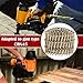 findmall 7200 Count Coil Roofing Nails 7/8-Inch x .120-Inch 15-Degree Round Head Wire Weld Collated Smooth Shank Electro Galvanized Coil Roofing Nails for Roofs Lathing and Sheathing Materials
