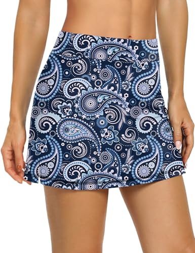 Image of LouKeith Tennis Skirts for Women Golf Athletic Activewear Skorts Mini Summer Workout Running Shorts with Pockets