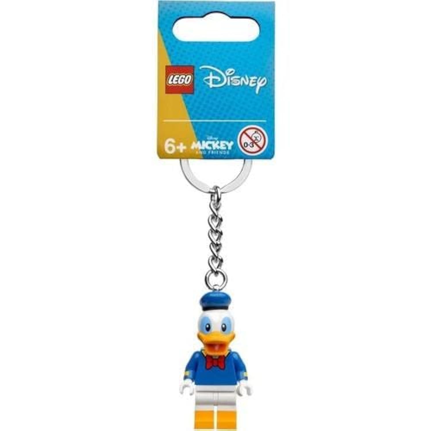 LEGO Disney Donald Duck Minifigure Keyring 854111