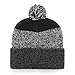 47 Men's Black Baltimore Ravens Static Cuffed Knit Hat with Pom
