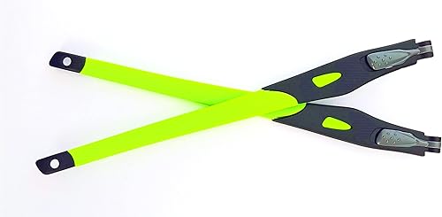 Miniatura 3 de Varillas de repuesto para marco de vidrio recetado Crosslink OX8027 negro satinado 5.512 in