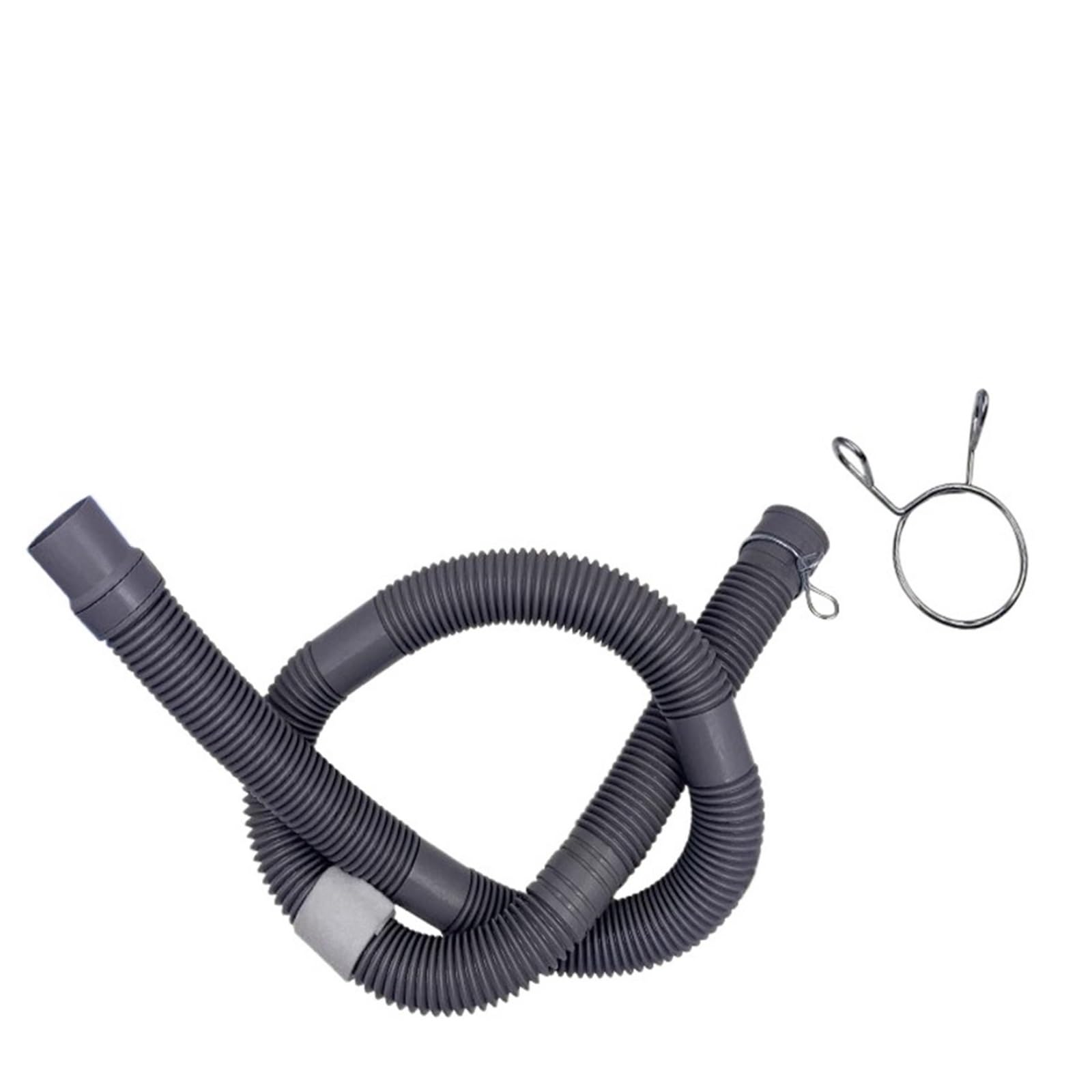 Rshechufbfg Straight 1.2M Washing Machine Drain Hose Outlet Downpipe,Compatible For Swan,Panasonic,Sanyo(Straight 1.2M)
