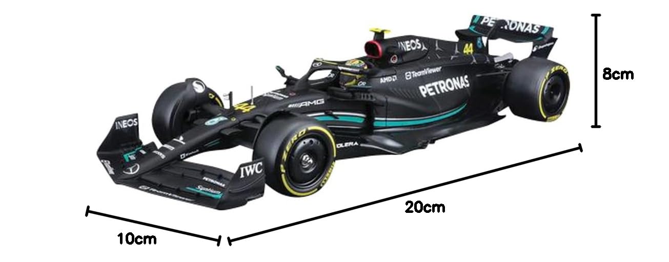 Amazon | Burago 1/24 メルセデス-AMG ペトロナス F1チーム W14 (2023