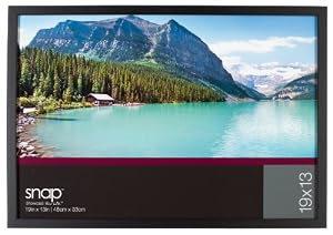 Image of Snap 13x19 Black Wood Wall Photo Frame