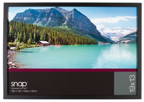 Snap 13x19 Black Wood Wall Photo Frame