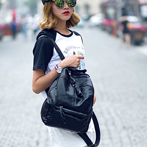 Sac à dos mode lady de l'école au voyage décontracté gonflable - 2