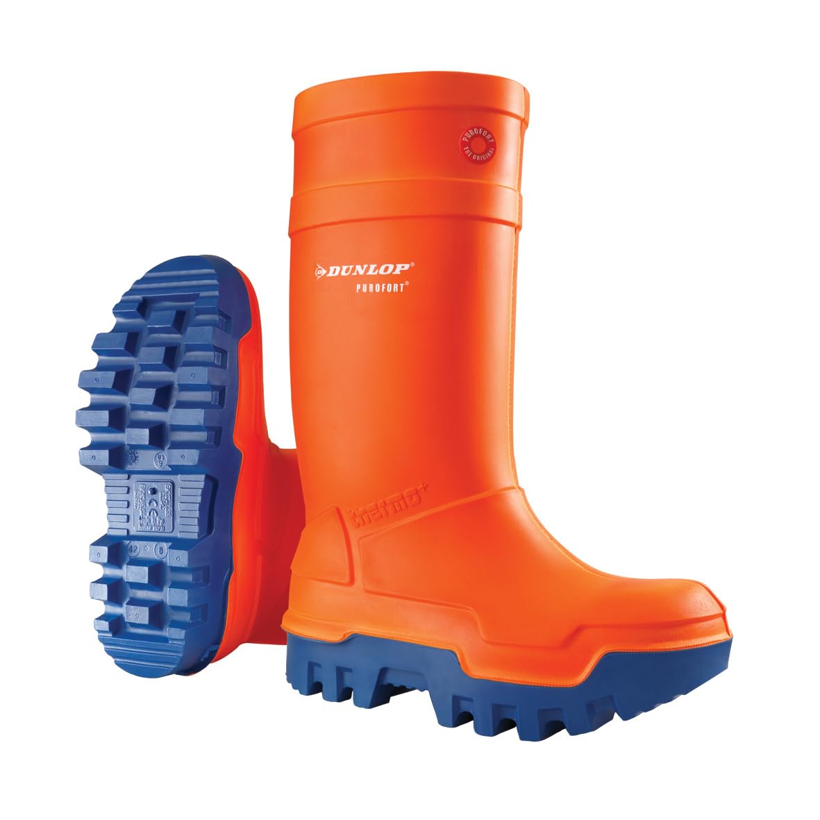 Dunlop Purofort Thermo Full Safety Wellington Orange 12 C66234312