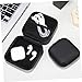 jojofuny Mini Cable Charger Storage Bag Earphone Bag Zipper Small Electronic Organizer for Travel