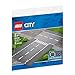 LEGO City Straight and T Junction 60236 Building Kit (2 Pieces)