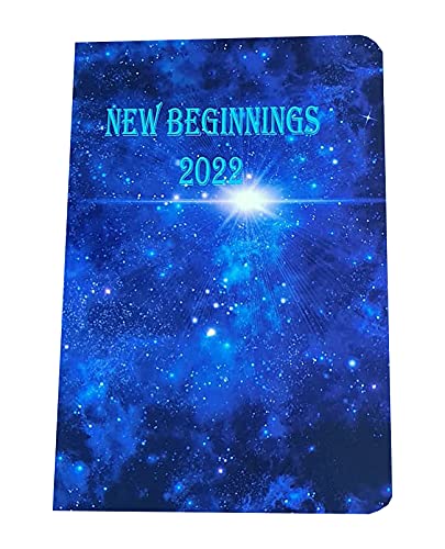 EJRange Terminplaner 2022, A6, Seite pro Tag, volle Seite Sam/So, halbe und Stunde Zeitplätze für Termine, Planer, Journal, Adressbuch - von Januar 2022 bis 31. Dezember 2022 (Space) Cover