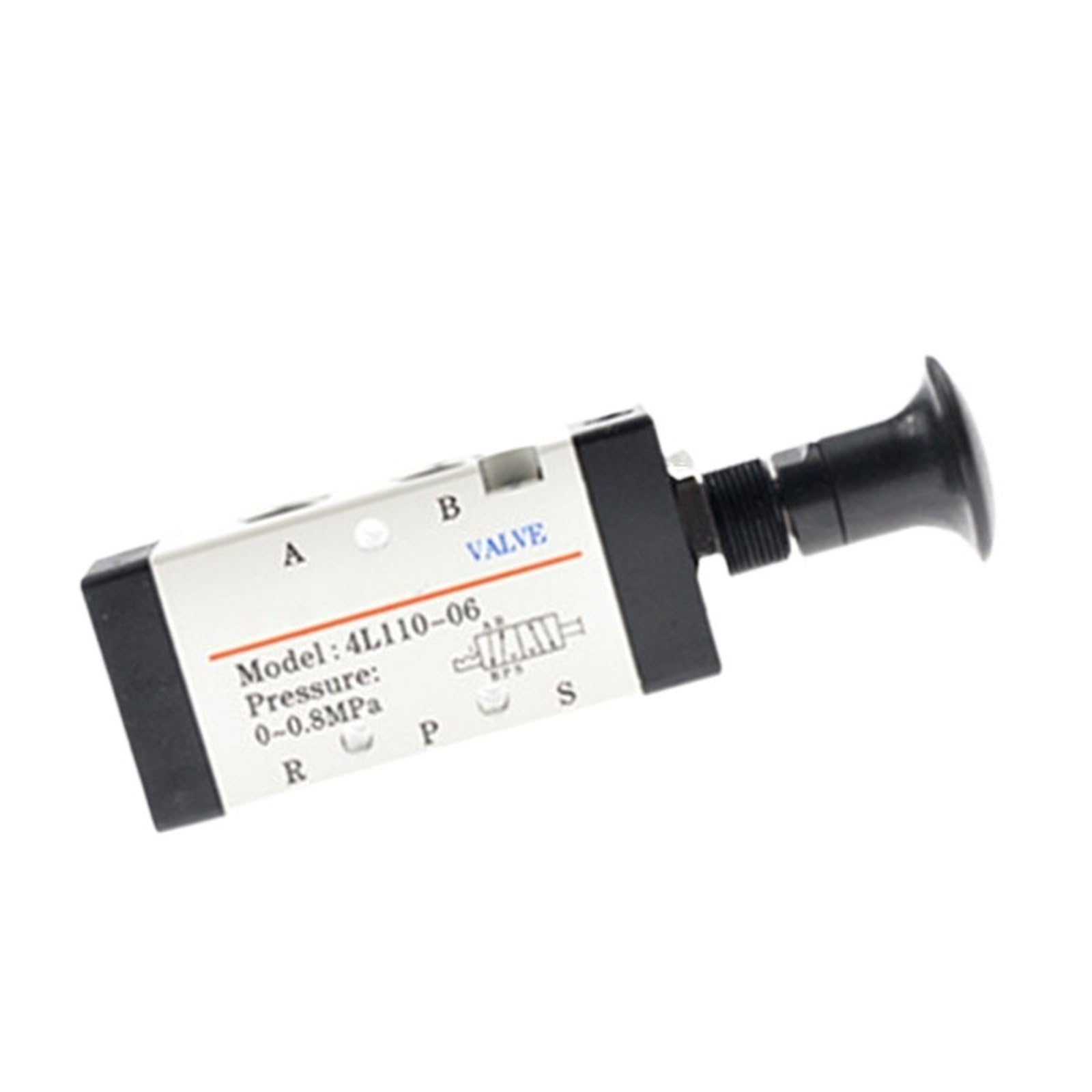 Válvula de palanca manual 4L310-10 de 5 vías y 2 posiciones para control neumático industrial