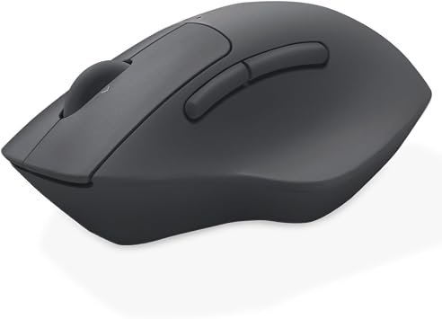 ELECOM Bluetooth Mouse Ergonomic Shape, Silent Click, 18-Month Battery Life, 2000DPI, 5 Buttons with Tilt Wheel, Optical Sensor, Compatible with PC, Mac, Laptop, SHELLPA, Black M-SH30BBSKBK