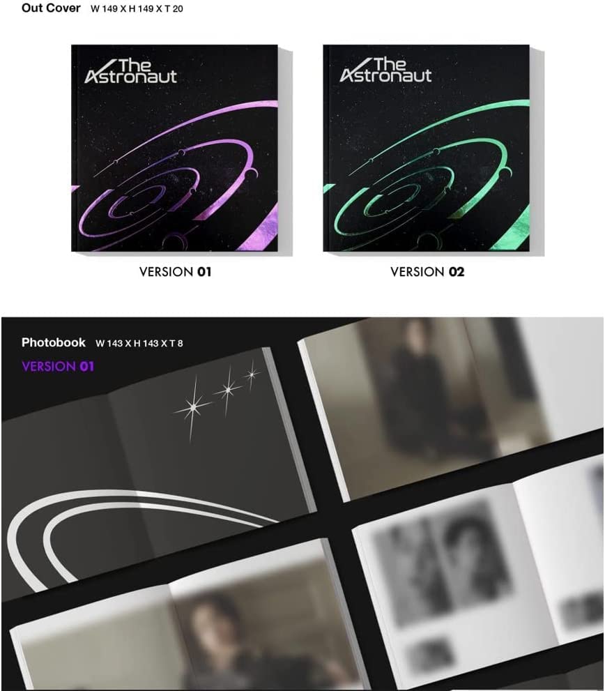 Amazon.com: BTS (4 GIFT) JIN THE ASTRONAUT Album SET (VER 01 + VER