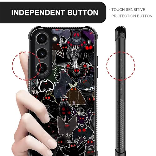 Coque Samsung S23 monstre sombre Halloween cadeau idéal silicone souple - 3