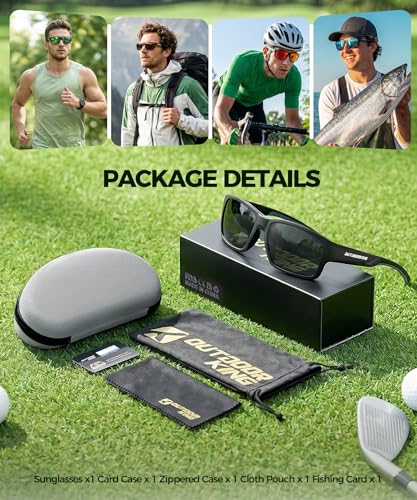 Image of Polarized Running Sunglasses Womens Mens Sun Glasses for Fishing Golf UV400
