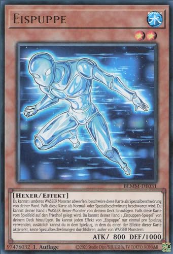 Eispuppe BLMM-DE031 Ultra Rare Deutsch Boosterfrisch 1. Auflage - Battles of Legend: Monster Mayhem - mit ReCollectibles-Versandschutz - für Yu-Gi-Oh!