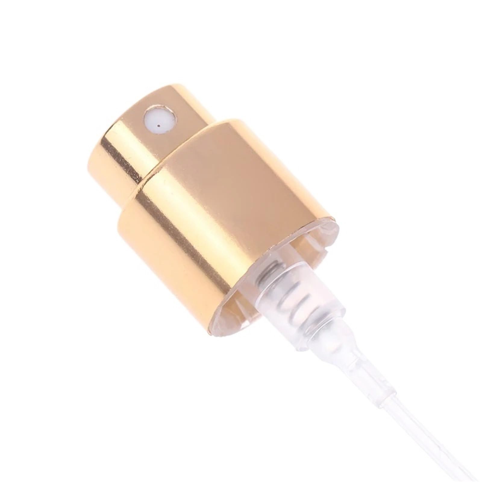 XIEHYA 15mm Bottle Cap Fine Mist Sprayer Used For Bayonet Type Aluminum Perfume Matching Nozzle For Bottles(Gold 15mm)