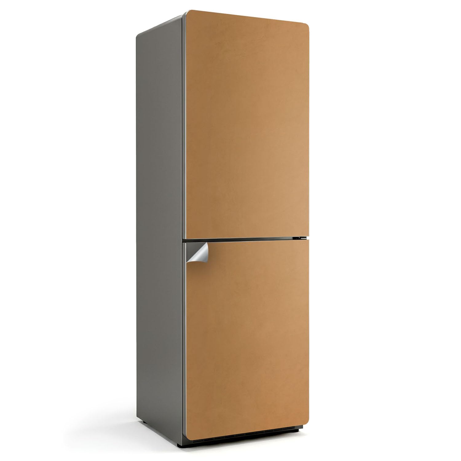 Autocollant frigo 60x180 orange et sticker décalcomanie cuisine
