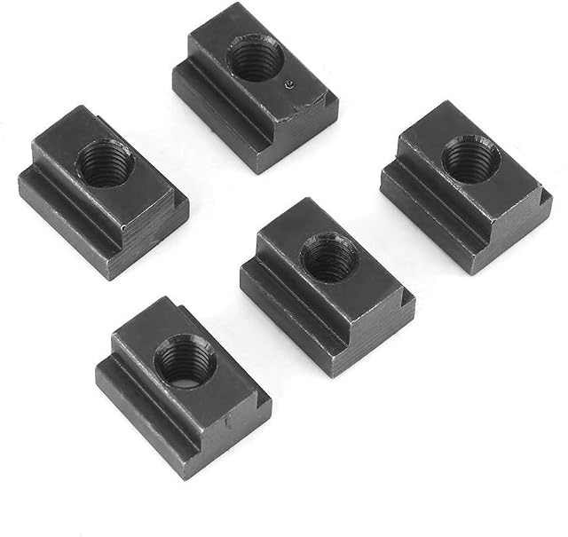 Tee Sliding Nut T Sliding Nut Block, Fasteners T Nut T-Nuts T Slot Nut, T-Slot Nut, for Connection for T-slot aluminum extrusion(M8)