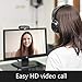 immagine 5ZKCREATION Webcam - Web Camera per PC 720P HD con Microfono, Videocamera PC Portatile Desktop USB 2.0 Videocamera per Videochiamate, Studio, Conferenza, Registrazione, Gioca a Giochi e Lavoro a Casa