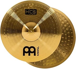 Meinl 14” Hihat (Hi Hat) Cymbal Pair – HCS Traditional Finish Brass