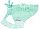 Pinkaholic New York NAQB-TS7219 Hunde T-Shirt, Aster, Small, blau