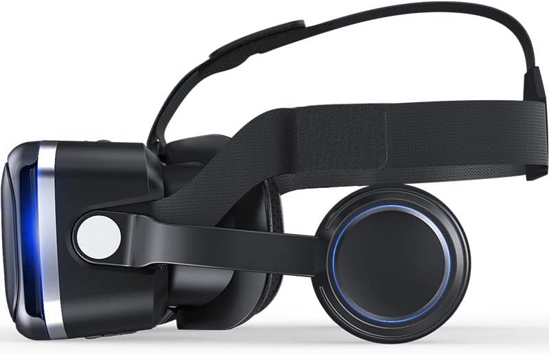 Miniatura 8 de Virtual Reality VR Headset, 3D Glasses Headset VR Goggles, Virtual Reality Glasses with Adjustable Earphones & One-Button Call Answering, for Gaming