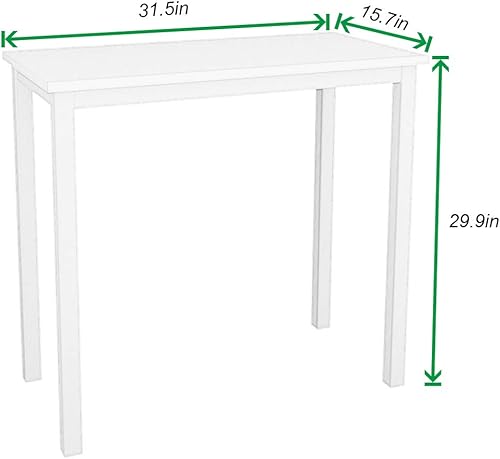 Miniatura 3 de soges Escritorio pequeño de 31.5 pulgadas, escritorio para computadora, oficina en casa, mesa para computadora portátil, escritorio de escritura,
