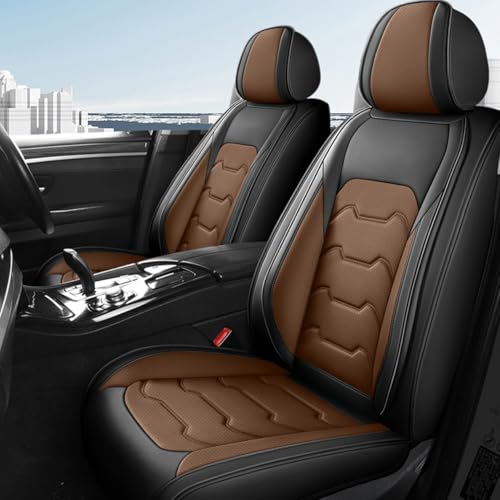 Schnappi 三菱デリカD：5シートカバー ブラウン 前席用