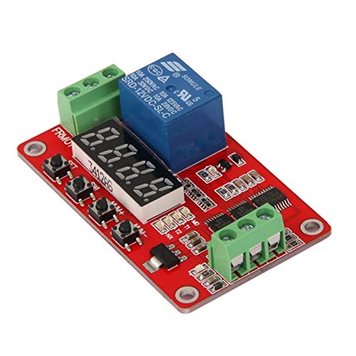 Image of PZIN14016700 Multifunction Self-Lock Relay Cycle Timer Module Plc Automation Delay 12V