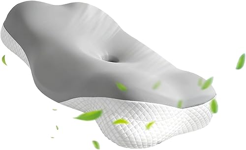 Miniatura 9 de Cervical Pillow For Side Sleeper  Memory Foam Sleep Supplies  Breathable Orthopedic Pillow - For Travelers Drivers Office Seniors Students Home
