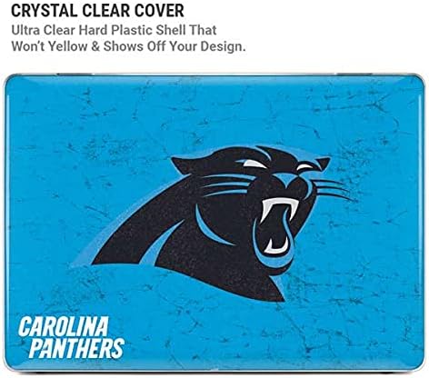 Skinit Case + Skin Compatible with MacBook Air 13in (2020) - Officially Licensed NFL Carolina Panthers Distressed Alternate Design
