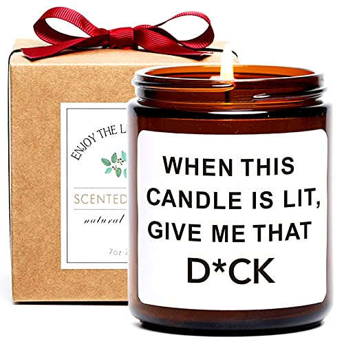 Cadeau coquin pour mari et bougie parfumée soirée en couple