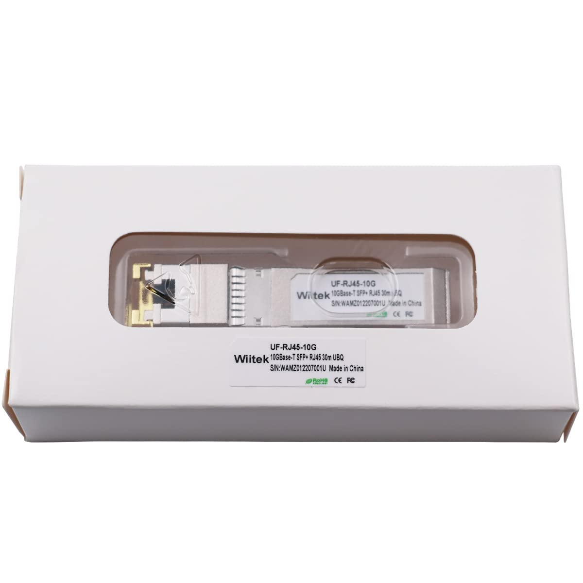 Amazon.co.jp: Wiitek 10G SFP+ - RJ45 銅モジュール、1.25G/2.5G/5G 