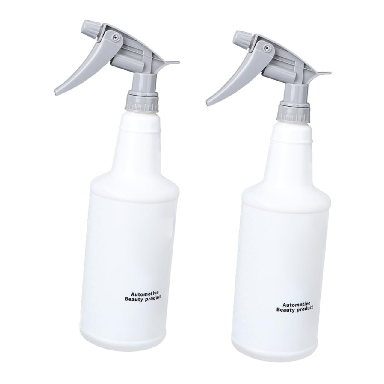 PartyKindom 2Pcs Car Cleaning Spray Bottles Nozzle Sprayer for Auto Detailing Convenient Filling Design Durable Water Cleaner for Home