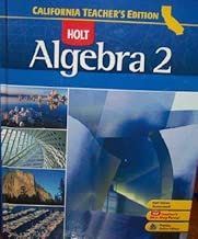 Algebra 2 (California Teacher's Edition) - coolthings.us