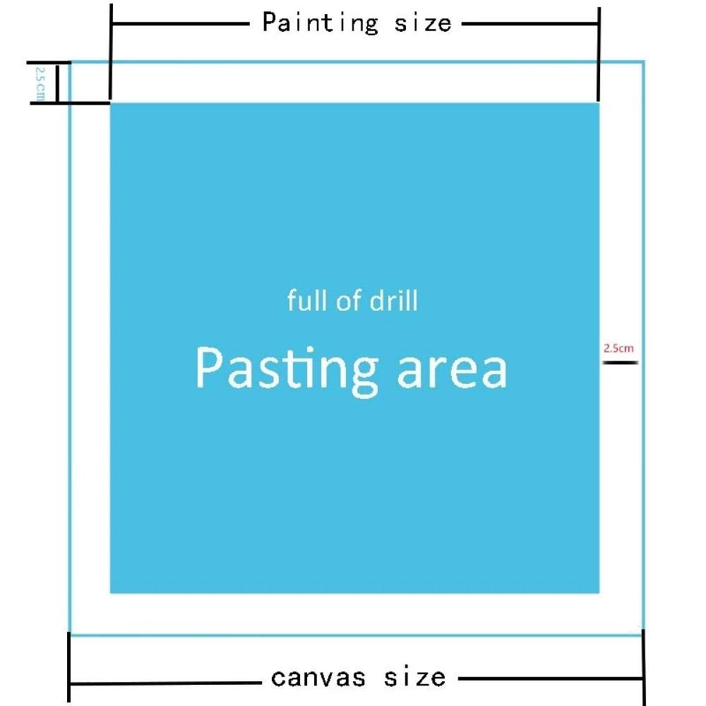 Bricolage 5D Diamant Peinture Kits,Feuilles De Plumes Dorées Peinture Diamant Adulte Grande Taille Forage Complet Strass Broderie Diamant Art Craft Décor Murale À La Maison 40x80cm/16x32inch Round