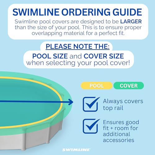 Cubierta de invierno resistente para piscina ovalada 18x24 ft miniatura 5