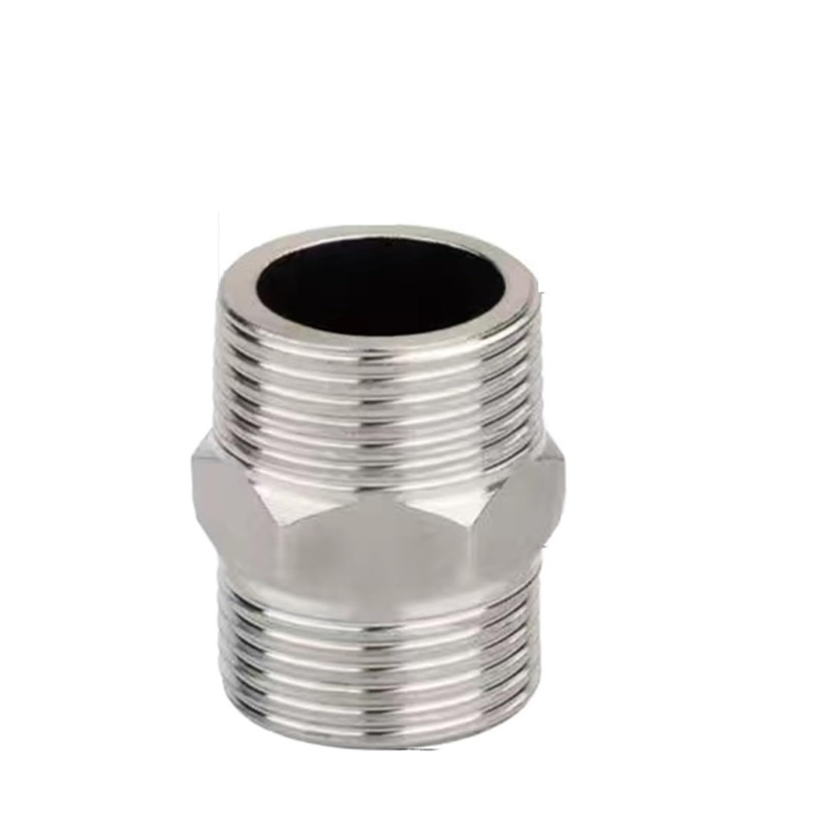 Lmrxofe Men's One Color 5Pc 201/304 Sus Bsp X Thread Hex Nipple Reducer Pipe Fitting(6Pointsx201x34mm)