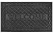 Mibao MBCS101MGY Entrance Door Mat, 24 x 36 inch Winter Durable Large Heavy Duty, 24" x 36", Gray